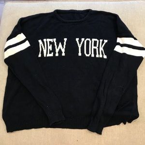 Brandy Melville oversized crew neck